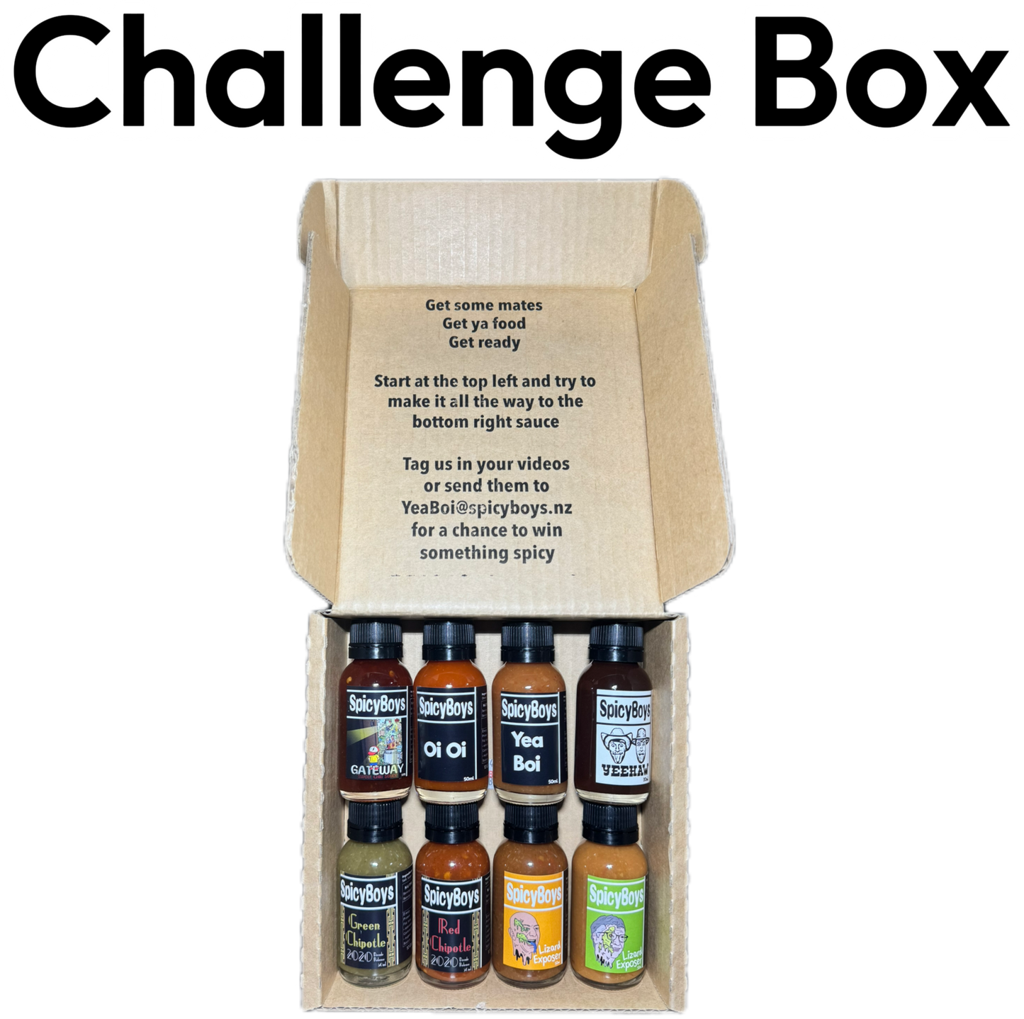 SpicyBoys Challenge Box